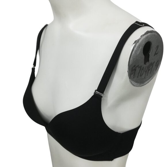 Soma Memorable Wireless Lined Cup Adjustable Bra Size 32A Multiway Black Stretch - Picture 4 of 7